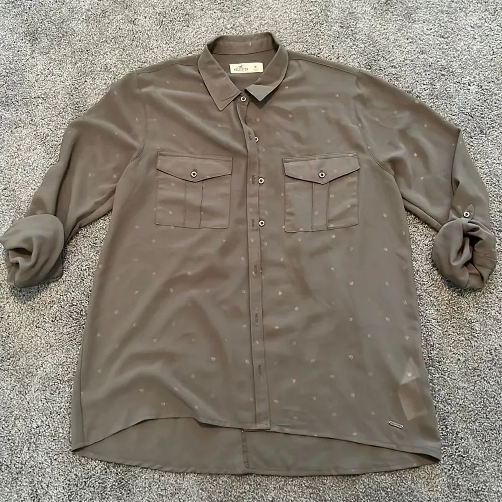 Hollister Button Up Blouse